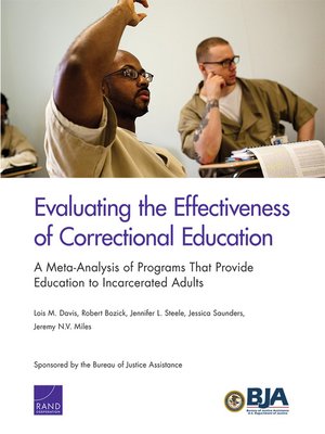 cover image of Evaluating the Effectiveness of Correctional Education